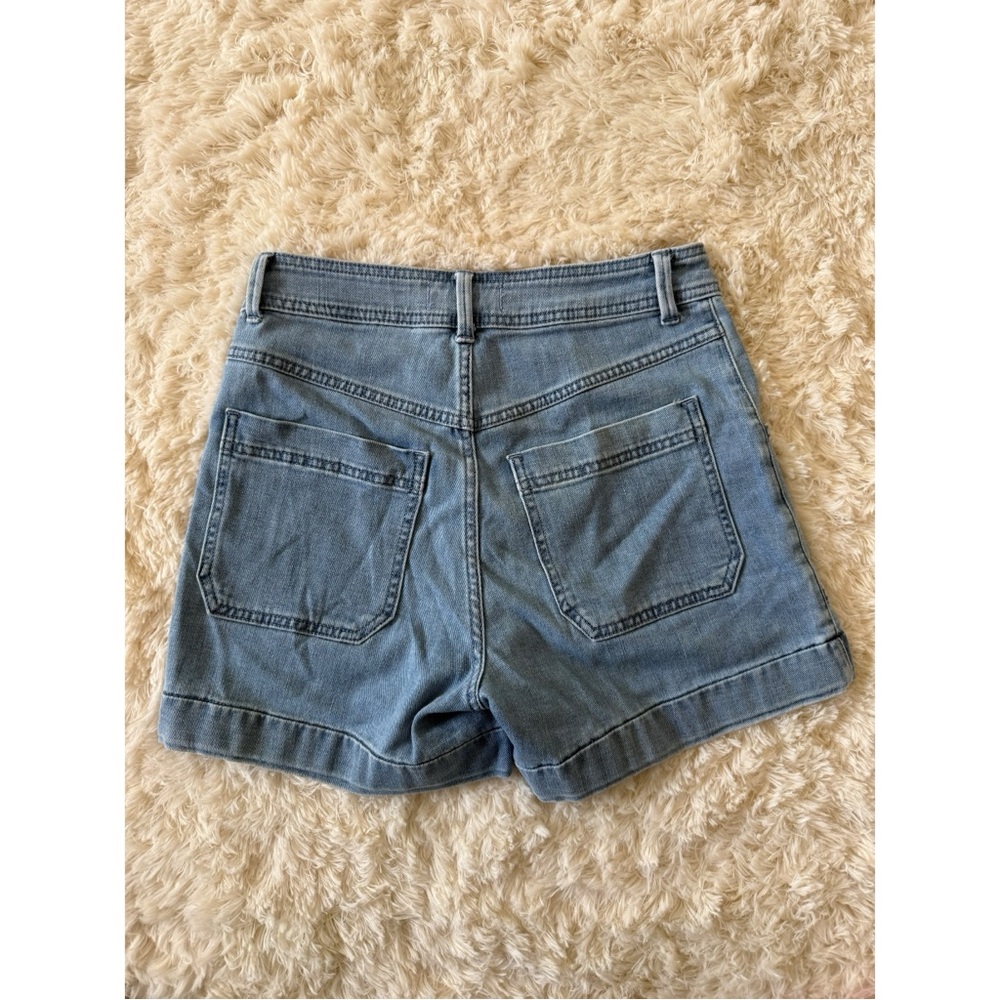 Madewell | High Rise Cuffed Denim Shorts - Picture 6 of 6